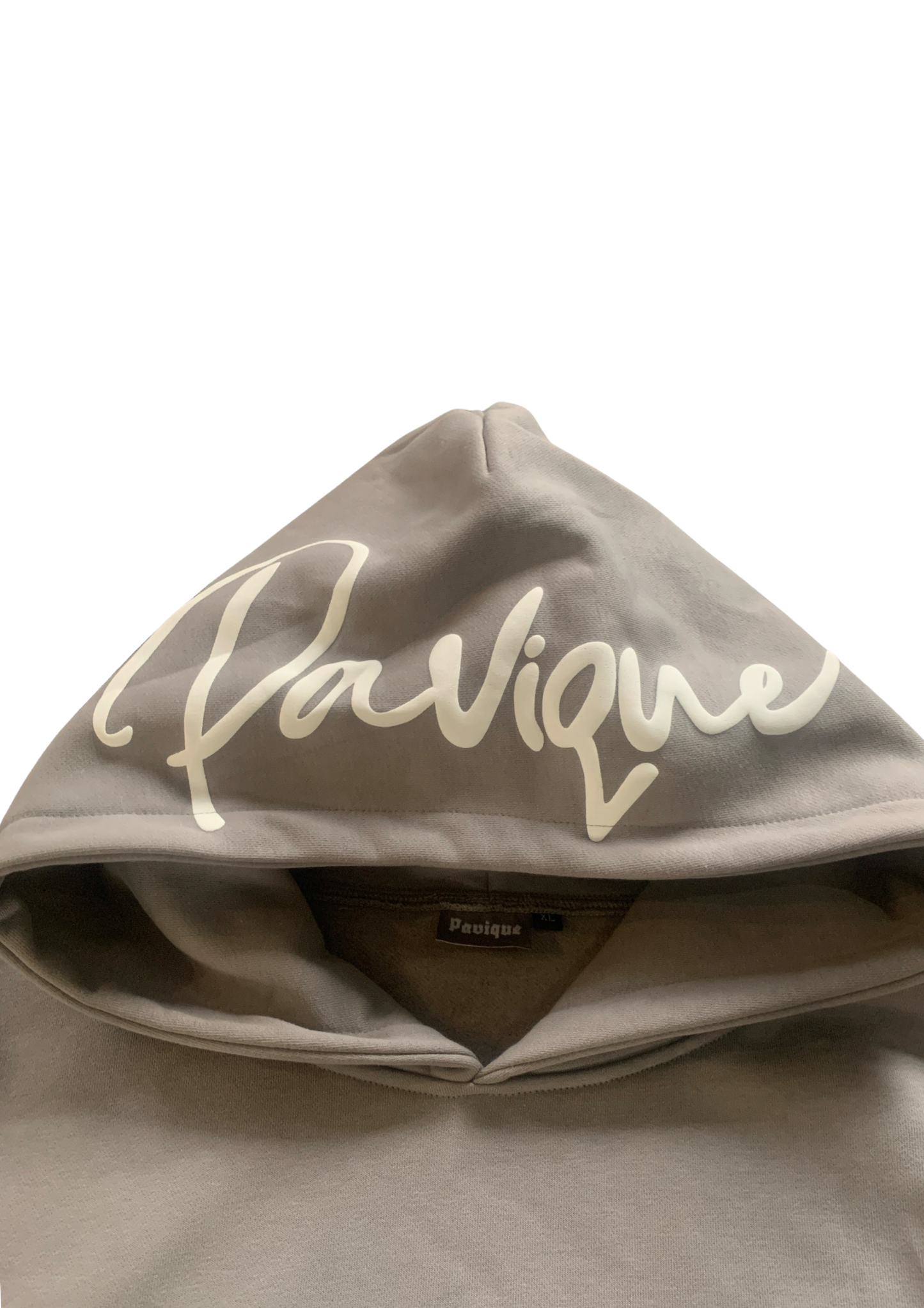 Puffprint Hoodie Grey