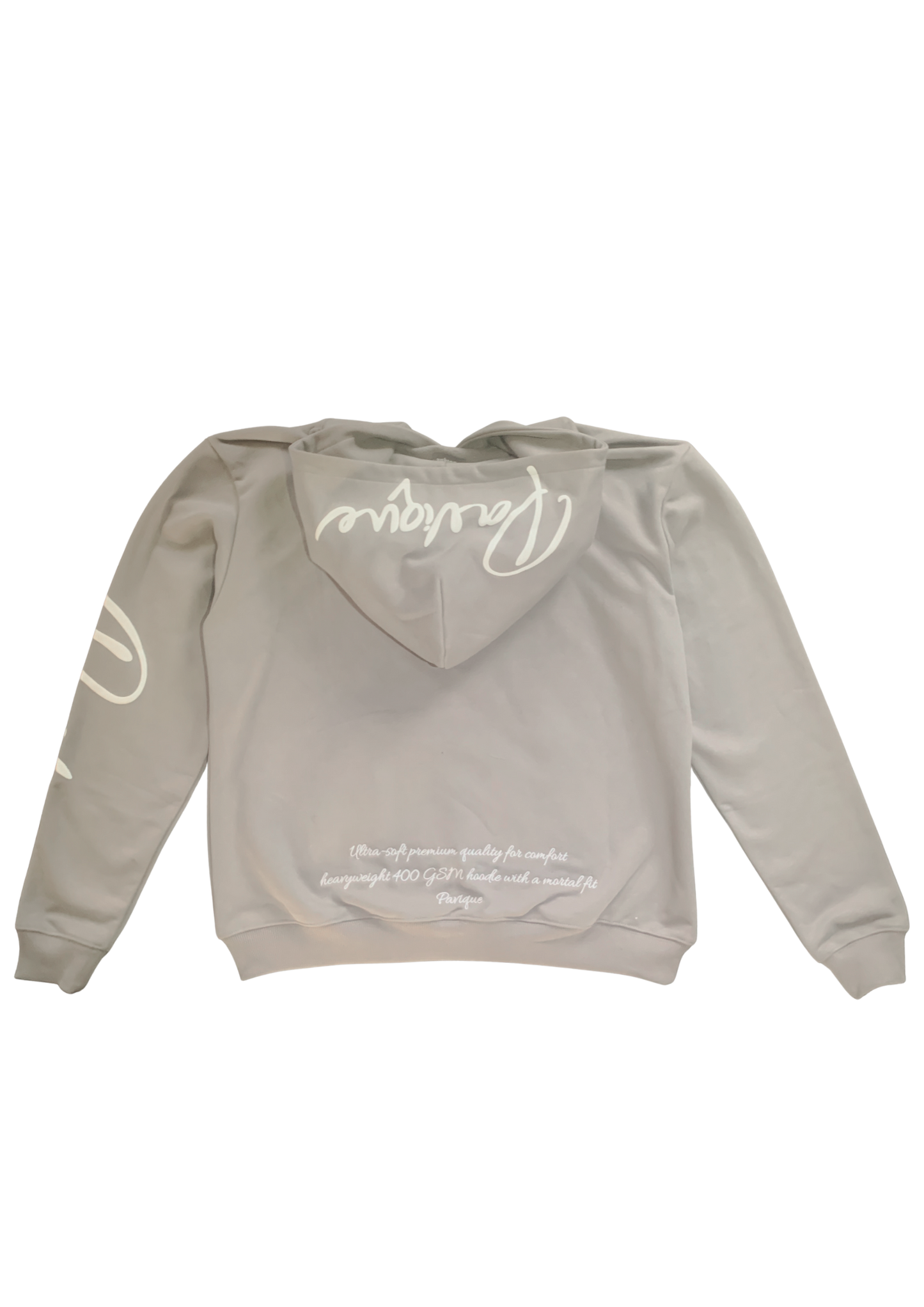 Puffprint Hoodie Grey