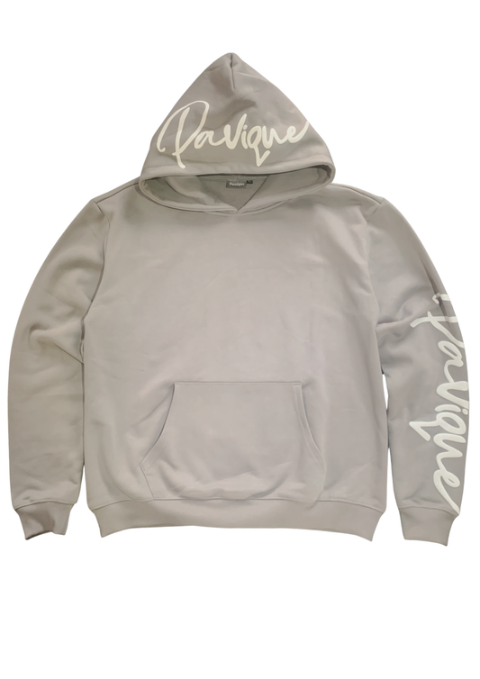 Puffprint Hoodie Grey