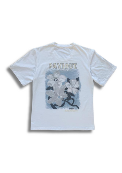 René T-shirt blauw