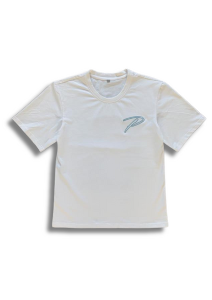 René T-shirt blauw