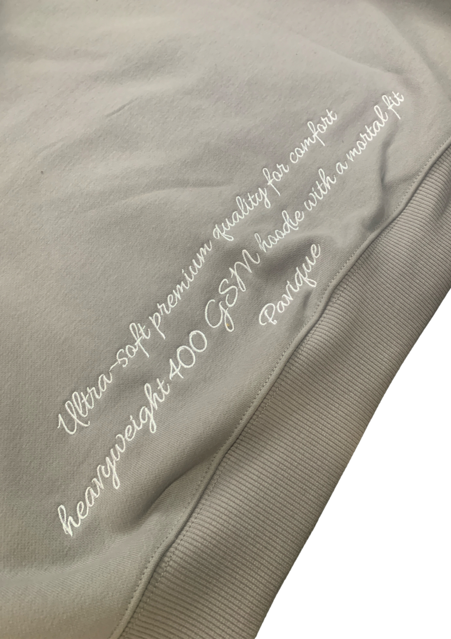 Puffprint Hoodie Grey